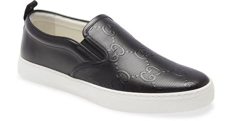 gucci sneaker uomo signature gg|gucci gg embossed sneakers.